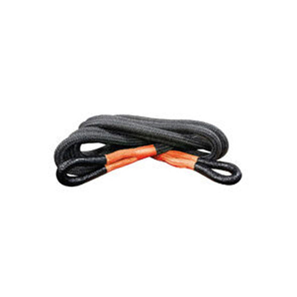 Hulk 8.6T Heavy Duty Kinetic Recovery Rope 19mm x 9m Black/Orange
