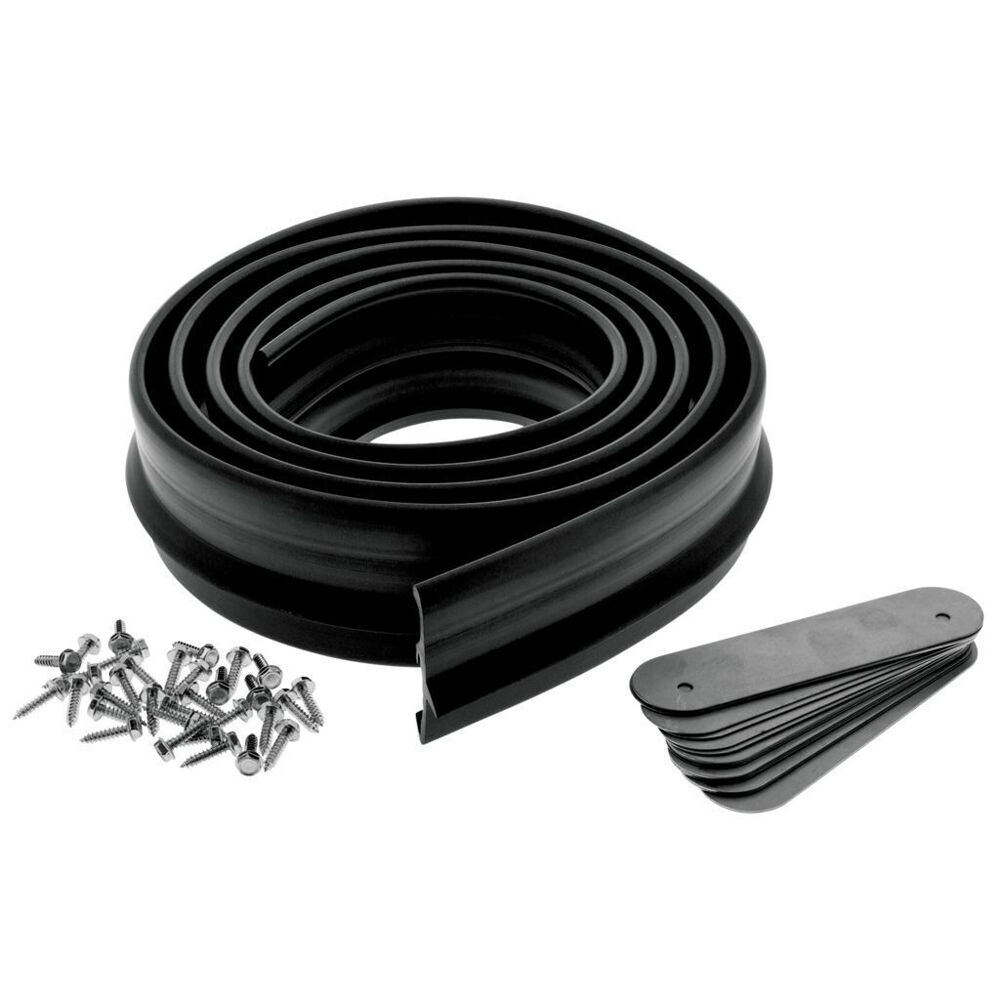 Hulk Rubber Fender Flare Car Wheel Arch Mounting Kit 2" Black