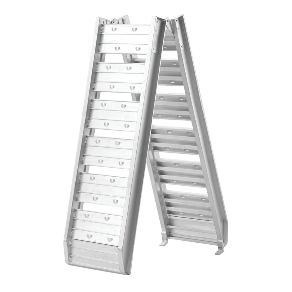Hulk Motorcycle Aluminium Foldable Loading Ramp 182cm Silver