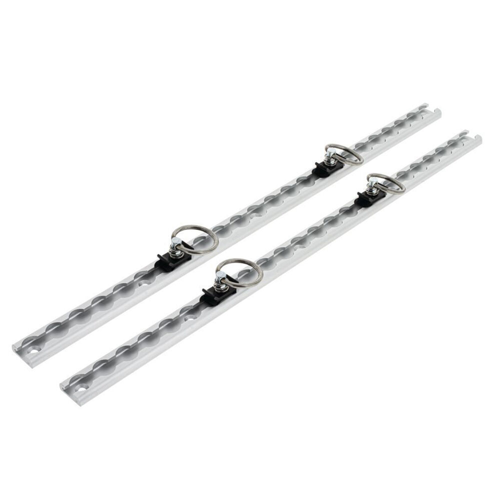 2pc Hulk Durable Tiedown Vehicle/Trailer Anchor Tracks 600mm