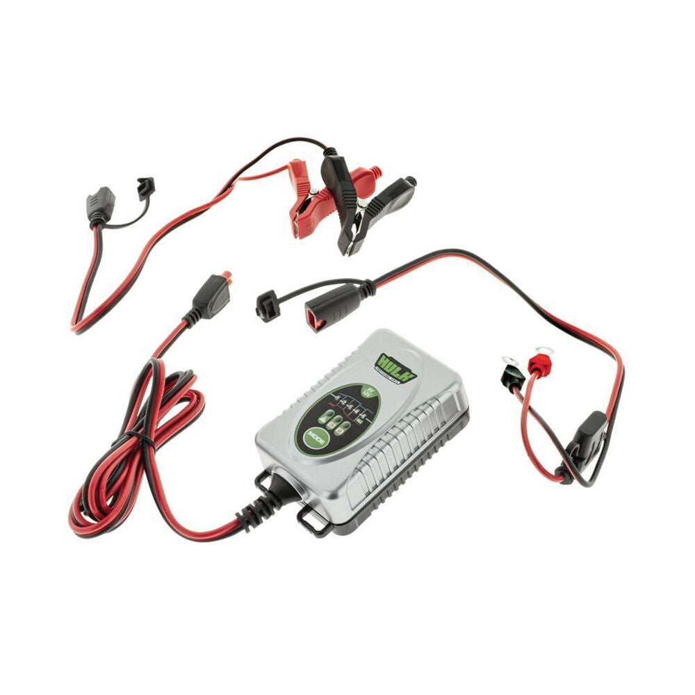 Hulk Pro Automatic Switchmode Battery Charger 1A 5-Stage 6/12V