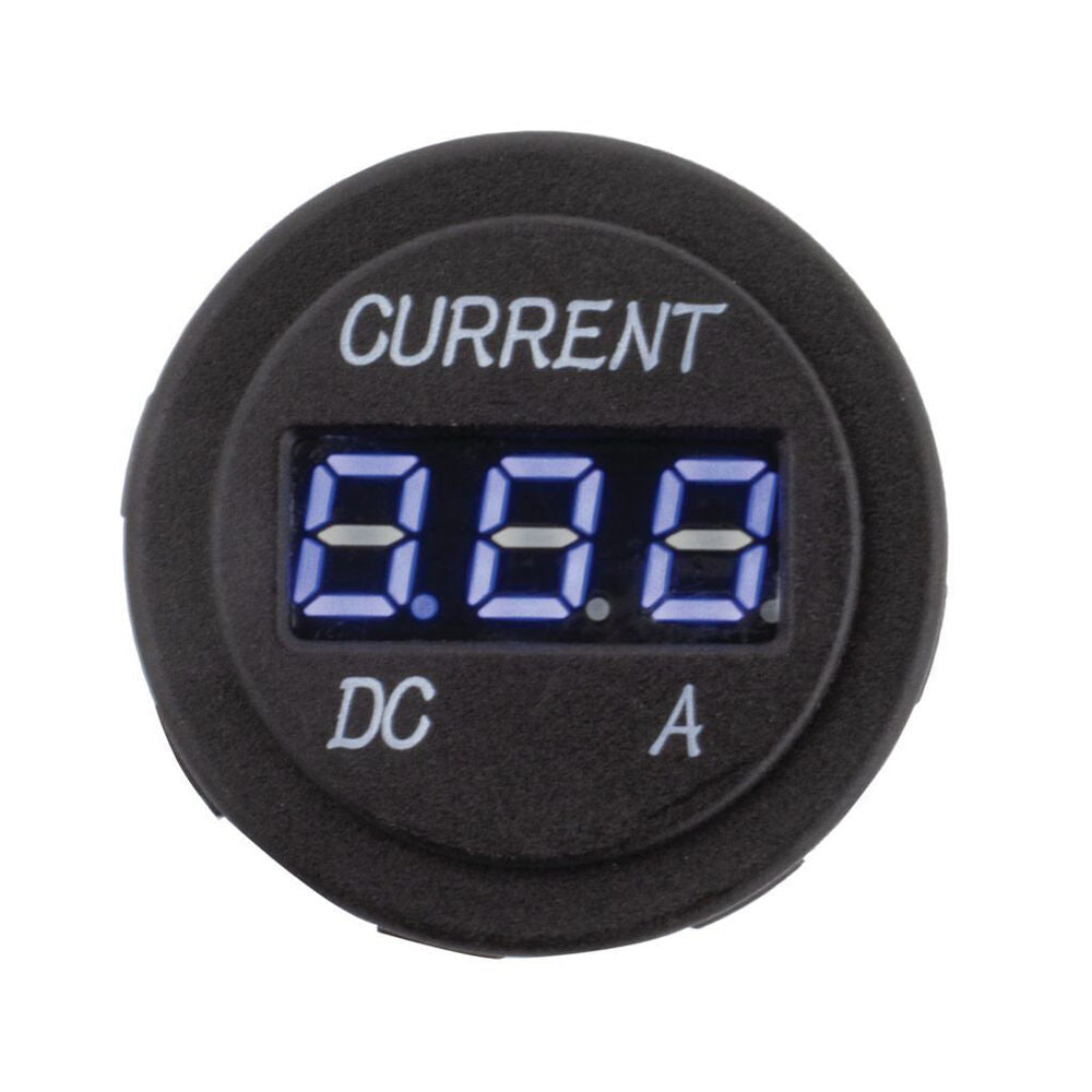 Hulk Digital Display Vehicle DC Ammeter 12-24V Blue Illumination