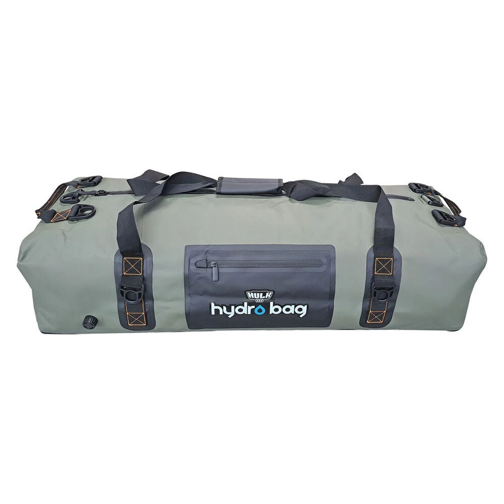 Hulk Hydro Bag Waterproof Duffel with Shoulder Straps 90L Green