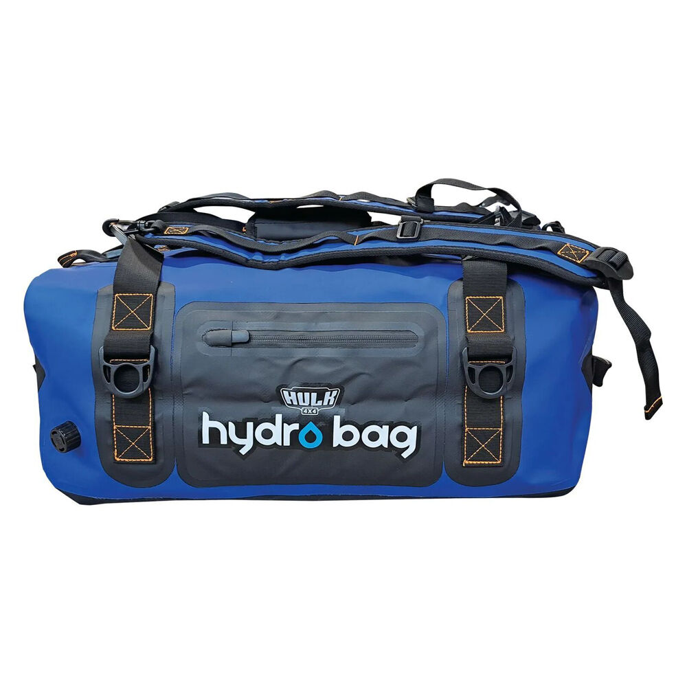 Hulk Hydro Bag Waterproof Duffel with Shoulder Straps 60L Blue