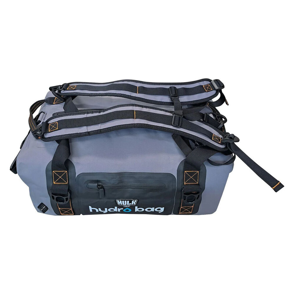 Hulk Hydro Bag Waterproof Duffel with Shoulder Straps 60L Grey