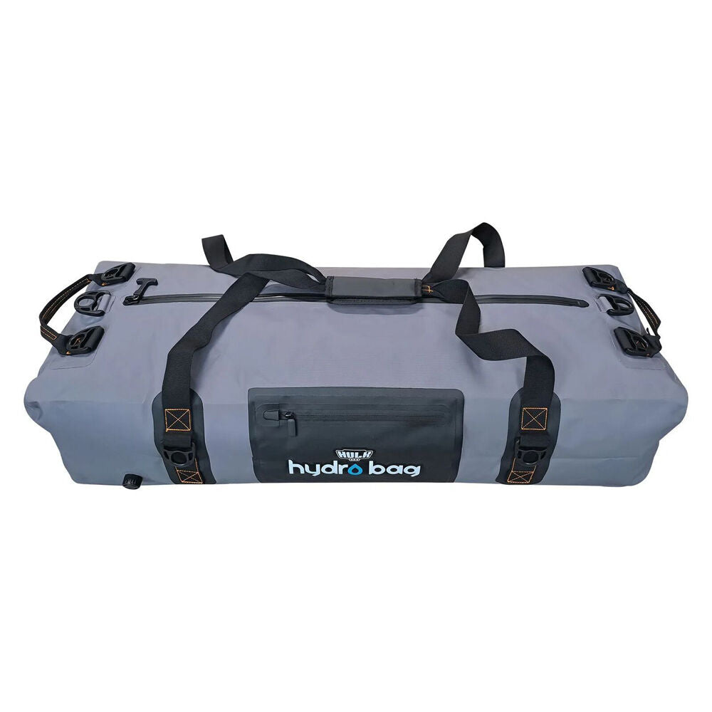 Hulk Hydro Bag Waterproof Duffel with Shoulder Straps 90L Grey