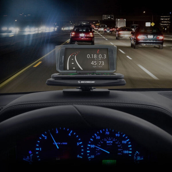 Scosche Universal HUD Navigations & Apps Display For Smartphone