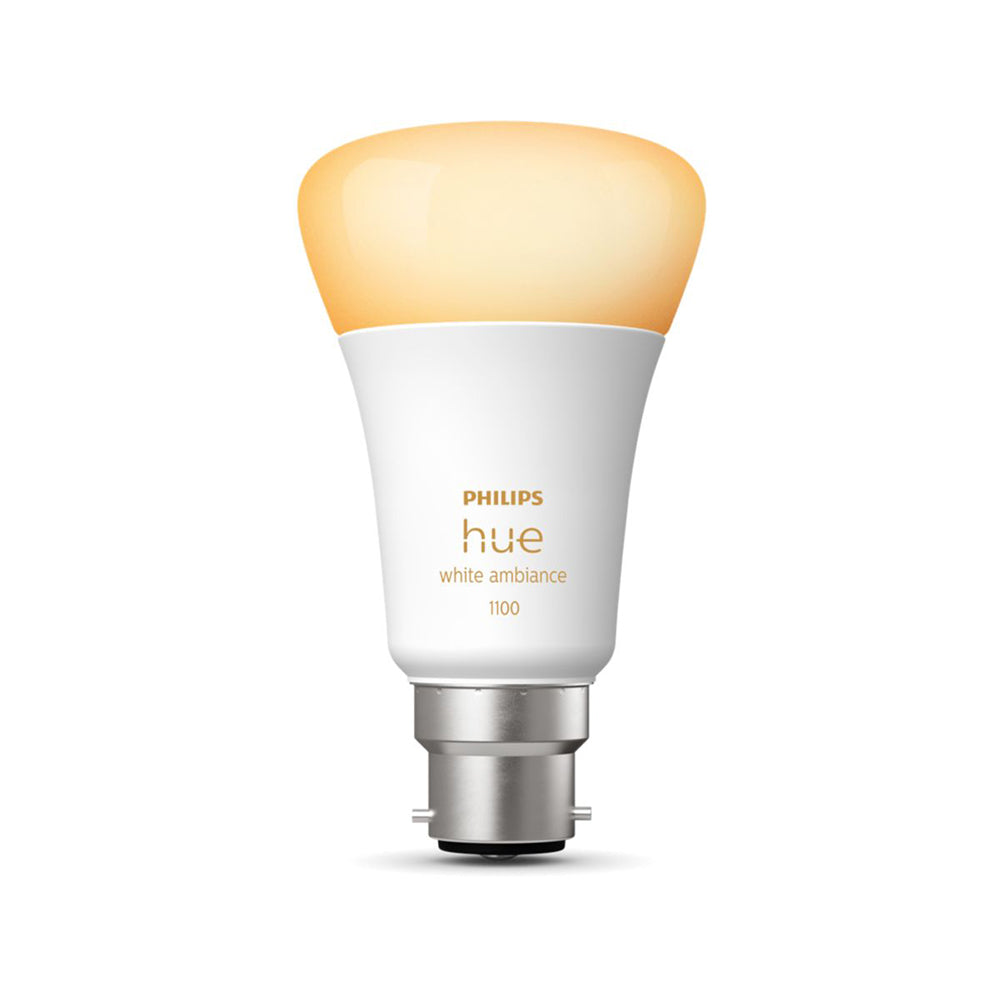 Philips Hue White Ambiance Light Bulb/Globe 11W A60 B22