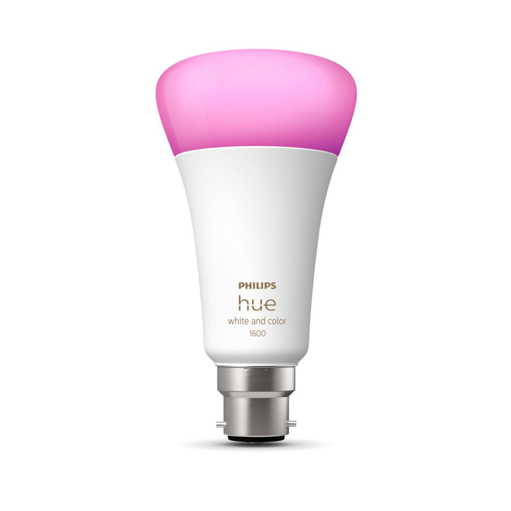 Philips Hue White/Colour Ambiance Light Bulb/Globe 15W A67 B22
