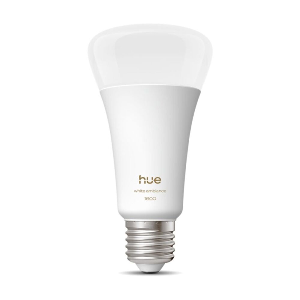 Philips Hue White/Colour Ambience 1600lm A67 B22 Smart LED Lightbulb 15W