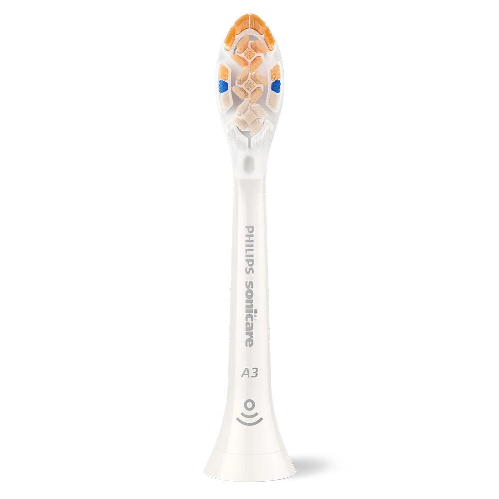 2x 4pk Philips Sonicare A3 Premium All-in-one Electric Toothbrush Heads White