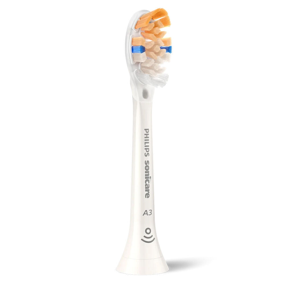 2x 4pk Philips Sonicare A3 Premium All-in-one Electric Toothbrush Heads White