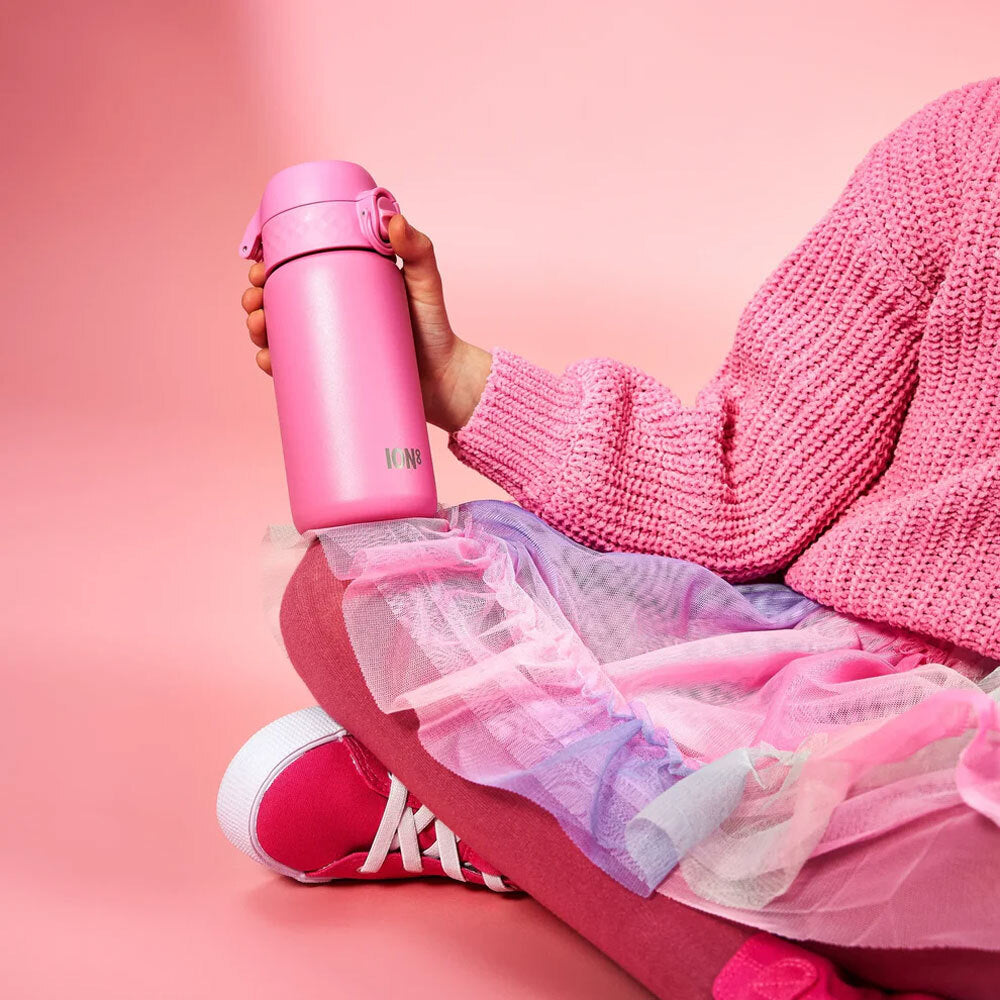 Ion8 Pod Vacuum Insulated Drink/Water Bottle Rosebloom 320ml
