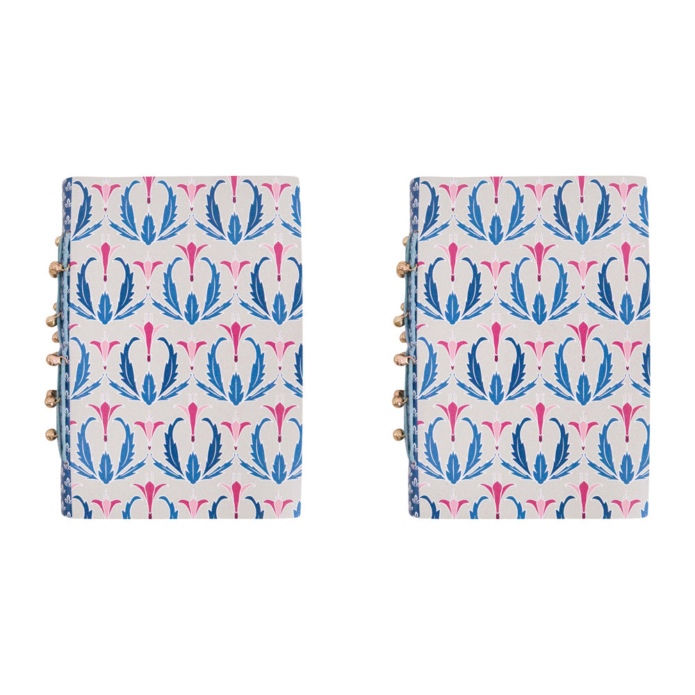 2PK LVD Recycled Leather Note Book Jaya Stylish Hard Cover Journal/Diary