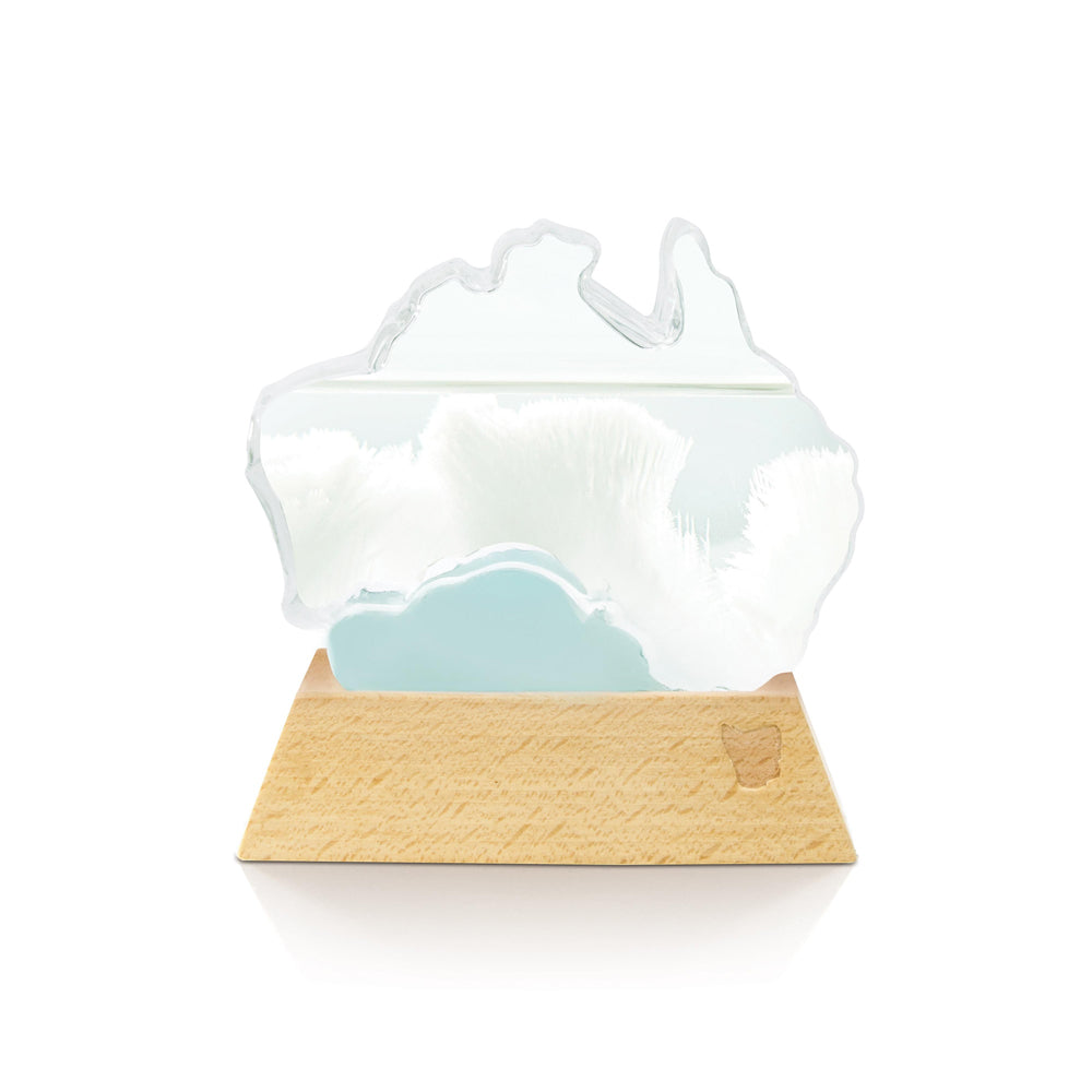 The Australian Collection Australia Themed Weather Station w/Wood Base