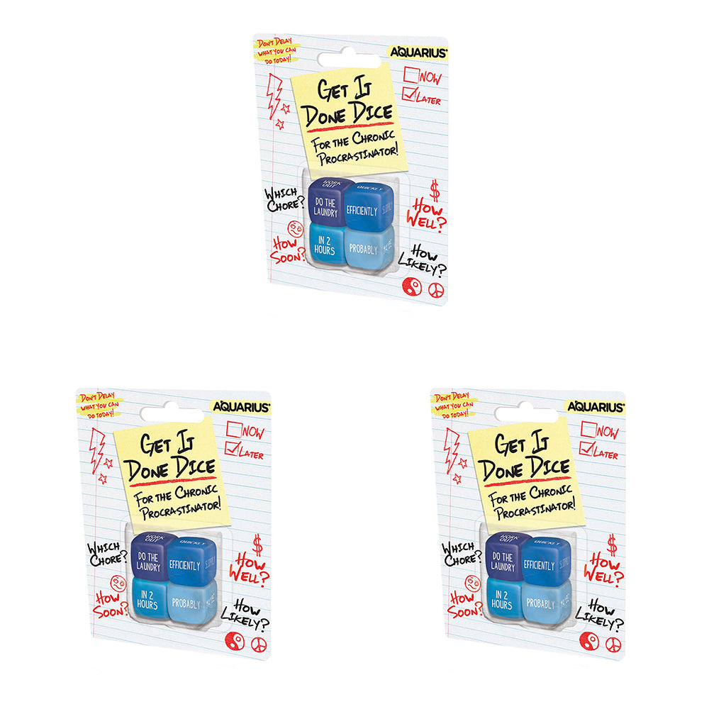 12pc Icup Inc Get It Done Rolling Dice Decision Making Game
