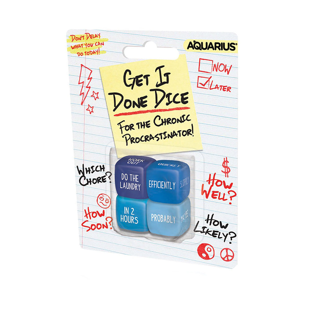 12pc Icup Inc Get It Done Rolling Dice Decision Making Game