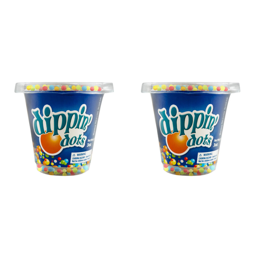2PK Incredible Group Dippin Dots Squishi Toy 5.5x5.5cm - Assorted 6y+