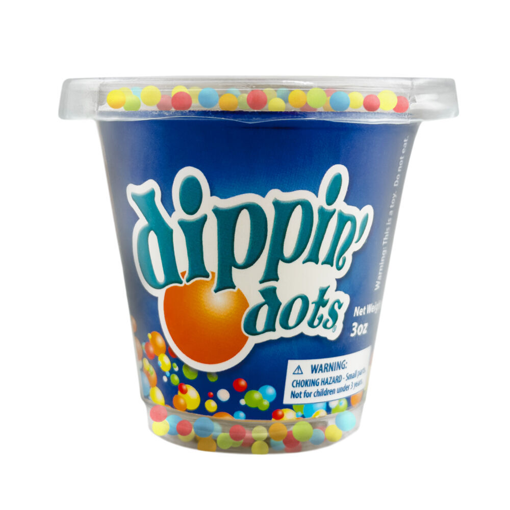 2PK Incredible Group Dippin Dots Squishi Toy 5.5x5.5cm - Assorted 6y+