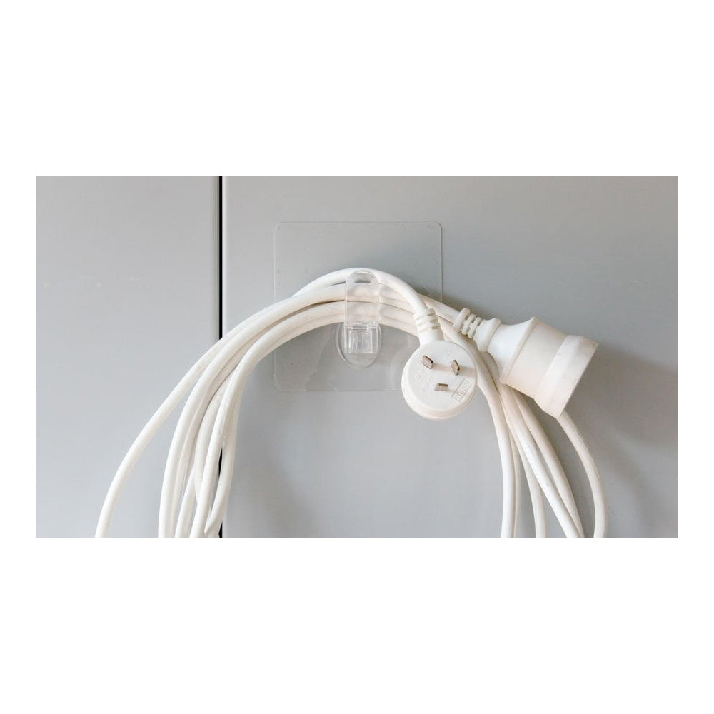 White Magic i-Hook 10cm Multi-Surface Wall Mounted Hook Large - Clear