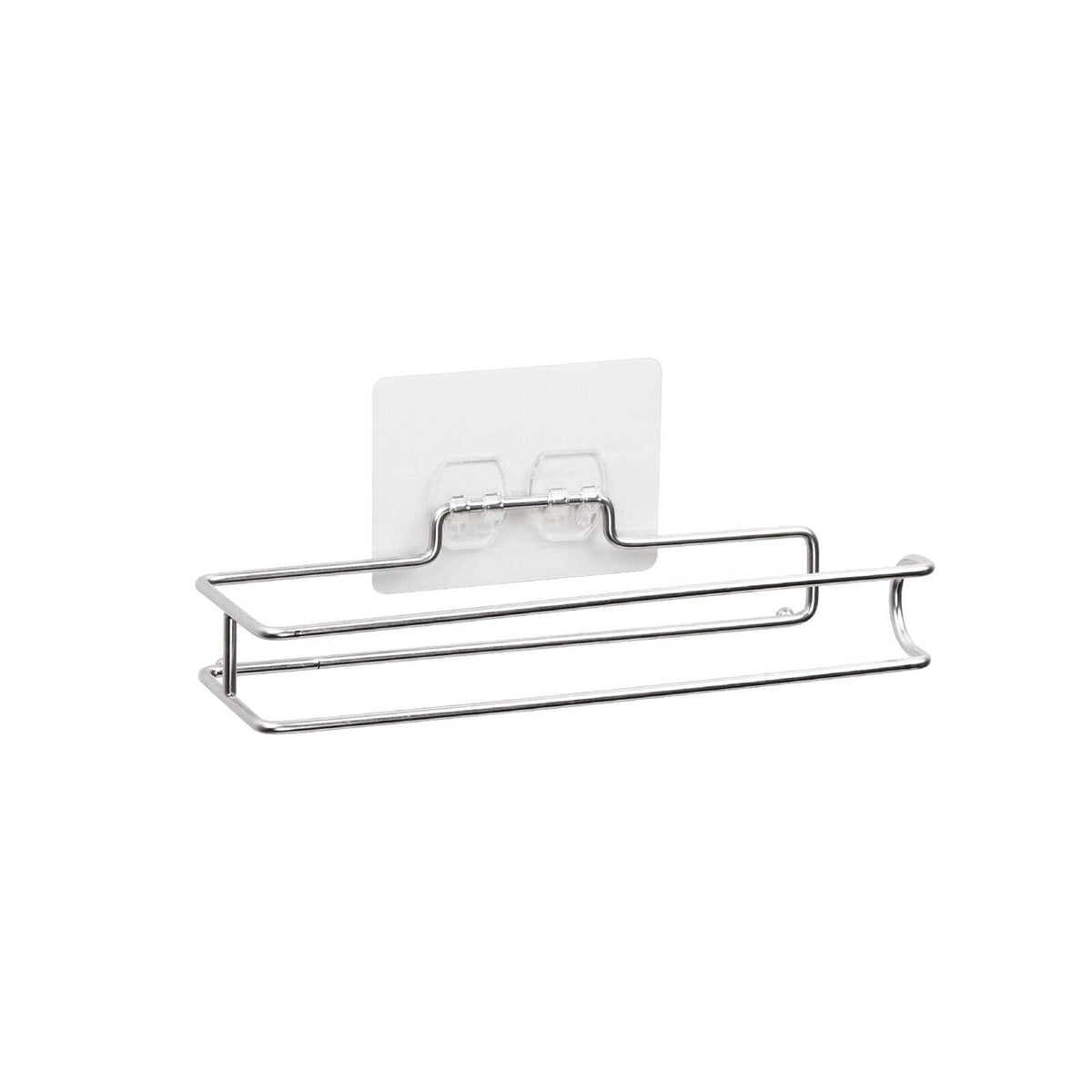 I-Hook 23cm Paper Towel Holder Stainless Steel Bathroom Organiser - Silver