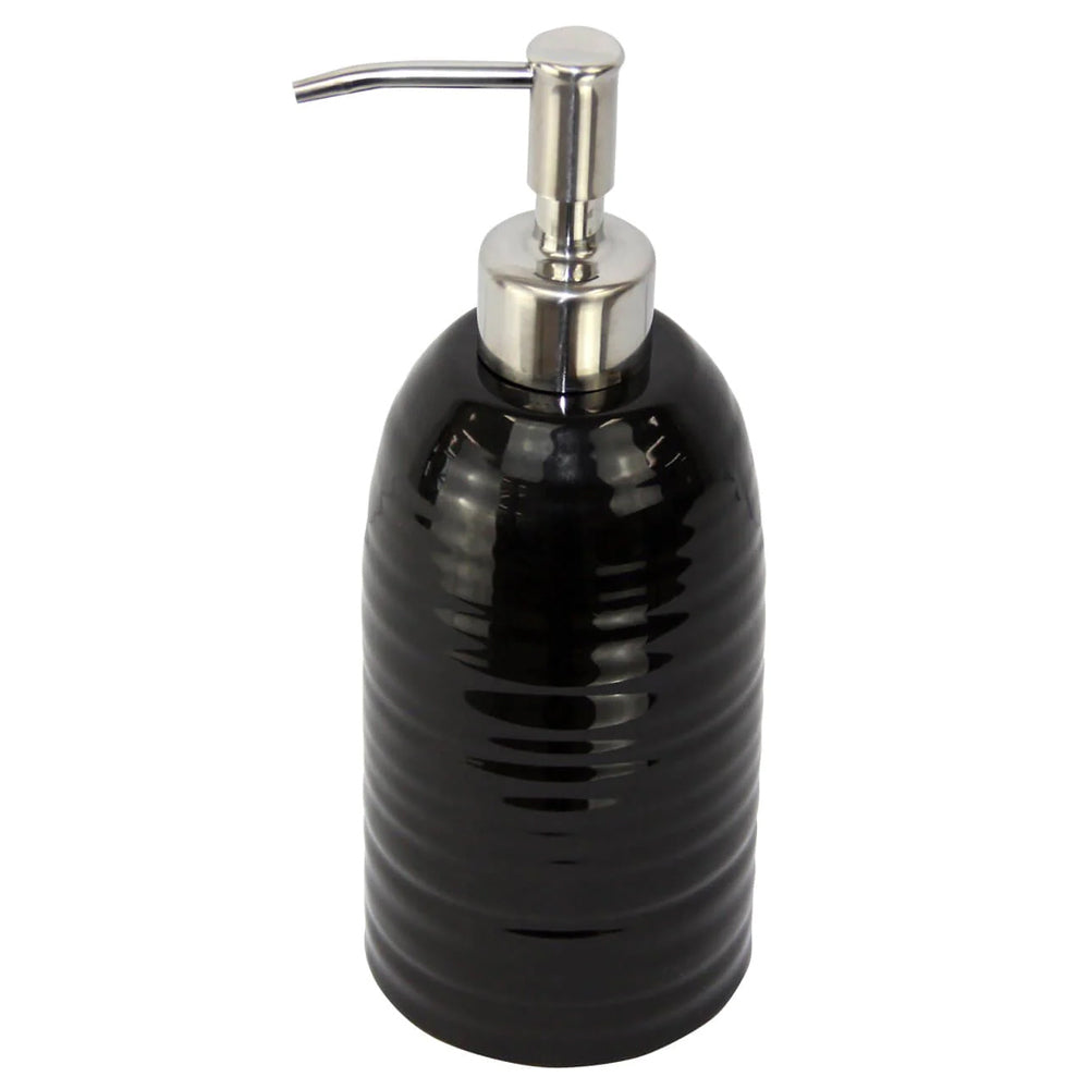 Butlers Hush Soap Dispenser Pump Black 75x75x20.5cm