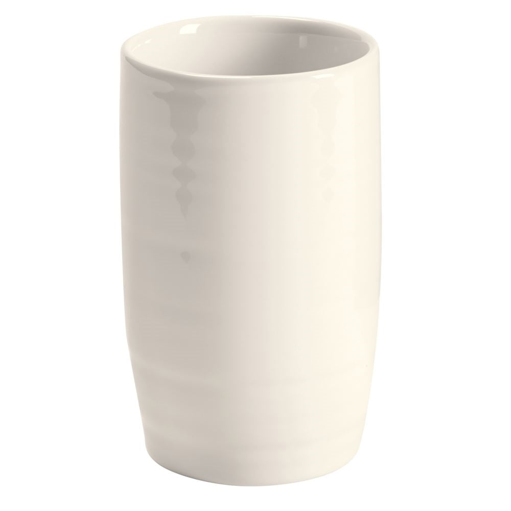 2PK Butler 18x2cm Bathroom Ceramic Hush Tumbler - White