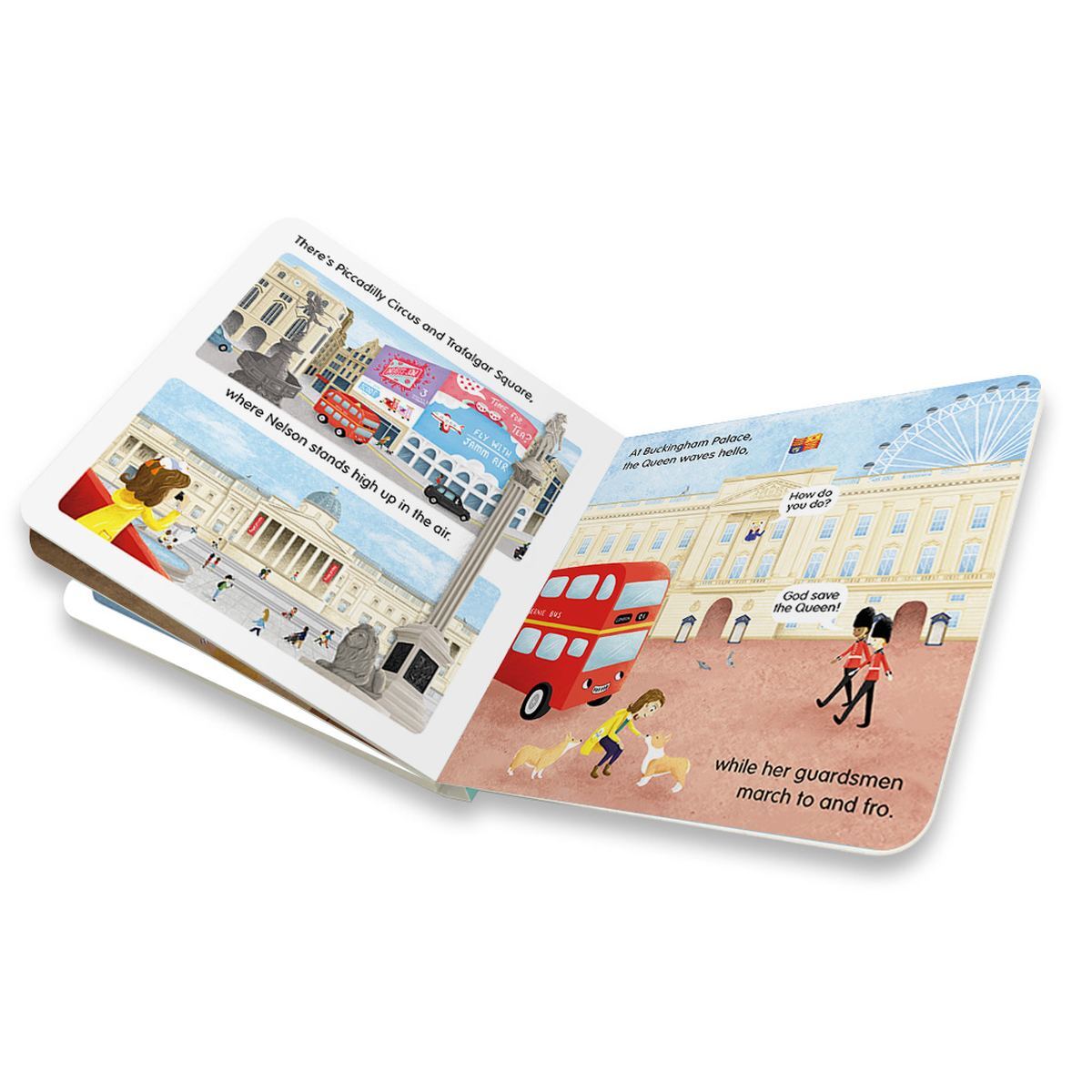 Indigo Jamm Hardcovered Short Story Book Bernie Bus Goes To London 12m+