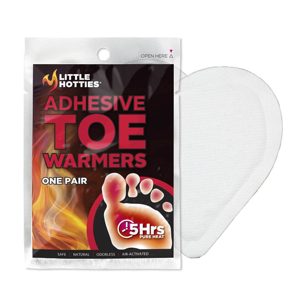 5 Pairs Little Hotties Adhesive Toe Warmers Natural Air-Activated