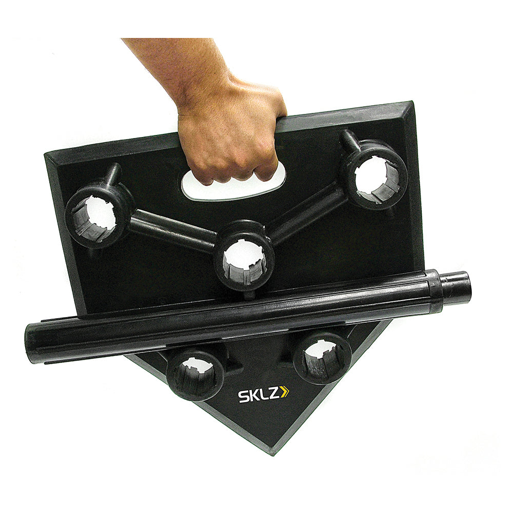 SKLZ 5-Position Baseball Rubber Tee V2 Black