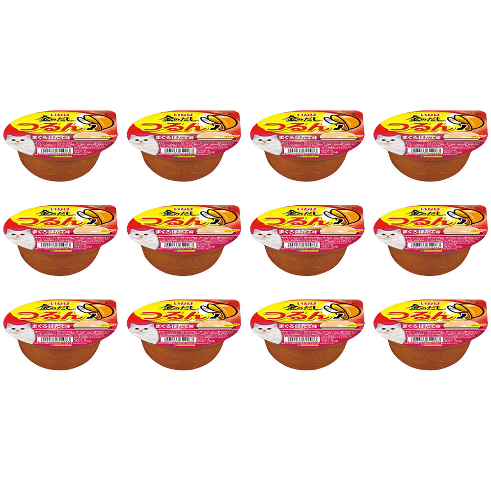 12PK Ciao Tuna w/ Scallop Flavour Pudding Cat/Kitten Pet Food
