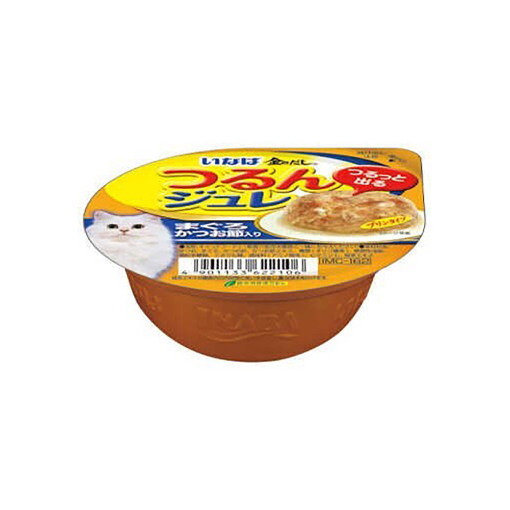 6PK Ciao Tuna Flake w/ Sliced Bonito in Soft Jelly Cat/Kitten Pet Food Pack