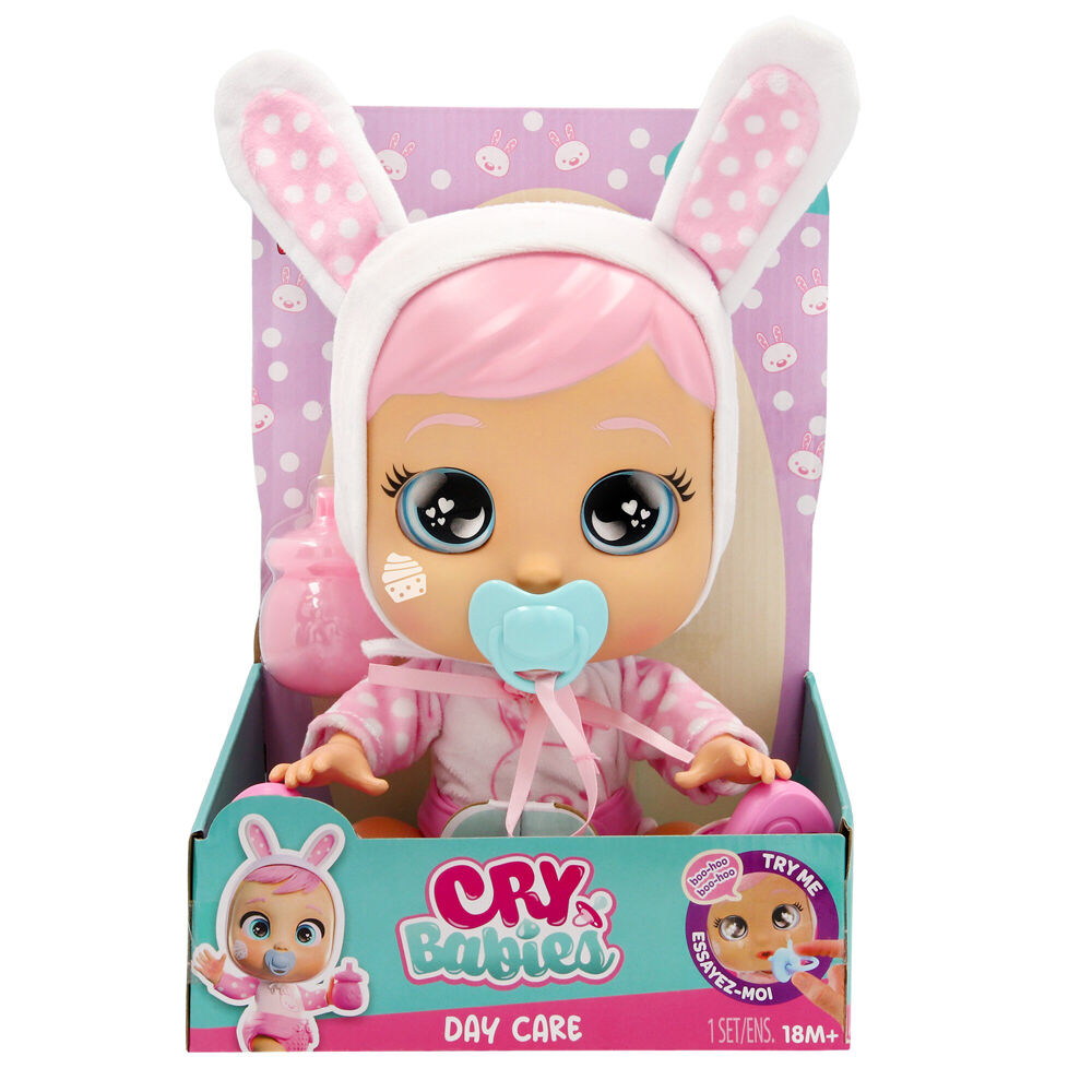 Cry Babies Day Care W2 Coney Baby Doll Figure Toy 10x5.1cm Kids 3y+