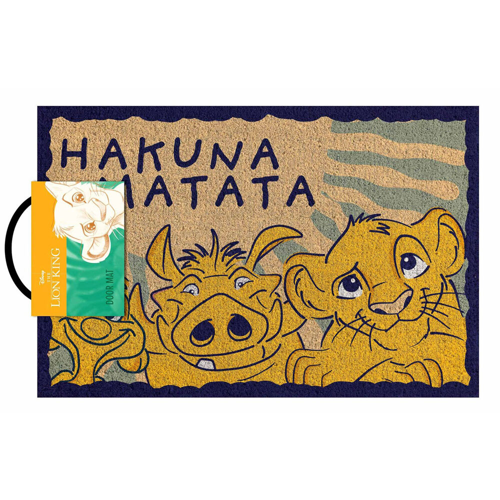 2PK Disney The Lion King Hakuna Matata Collectors Doormat 62 x 40cm
