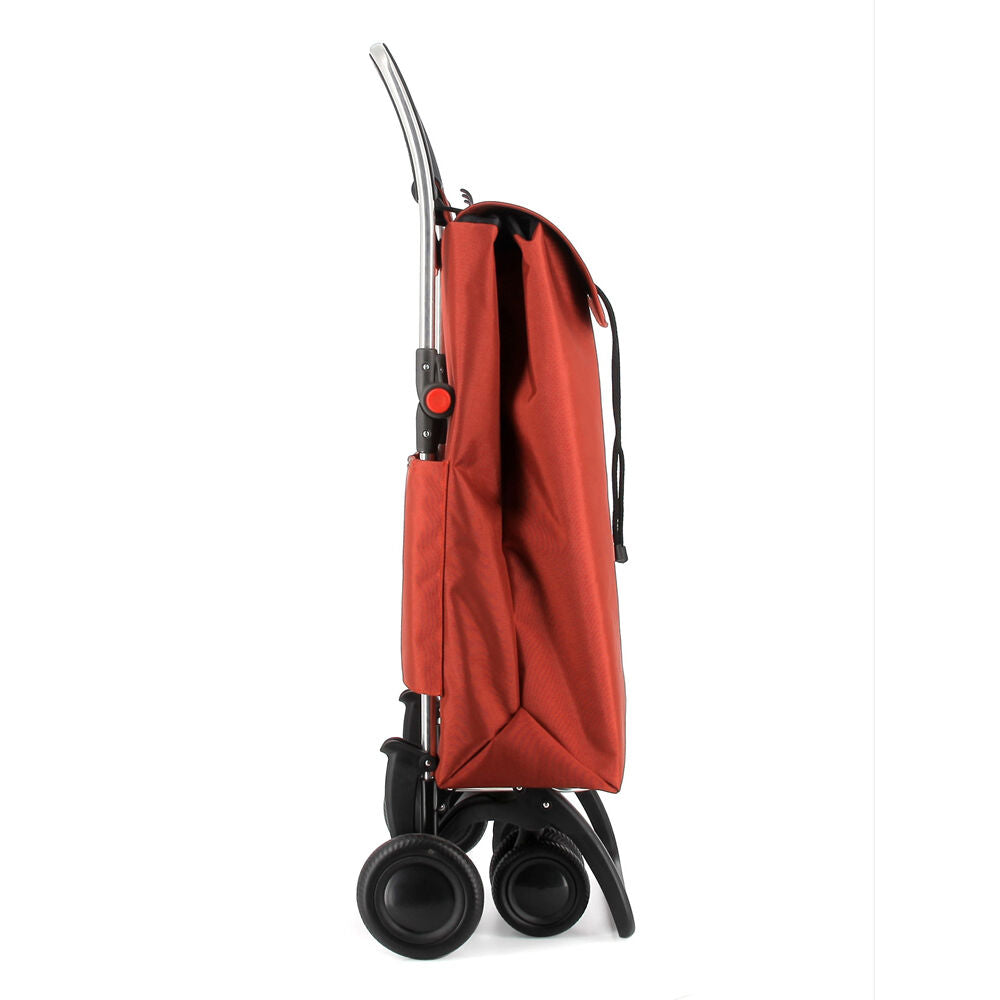 Rolser I-Max Mf 4-Wheel Tour Folding Shopping Trolley 43L - Red