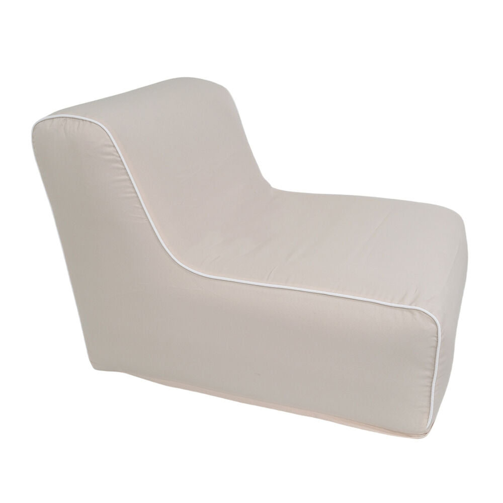 NF Living Outdoor Inflatable Seat 90x60x70 Chair Lounge Portable Furniture Taupe