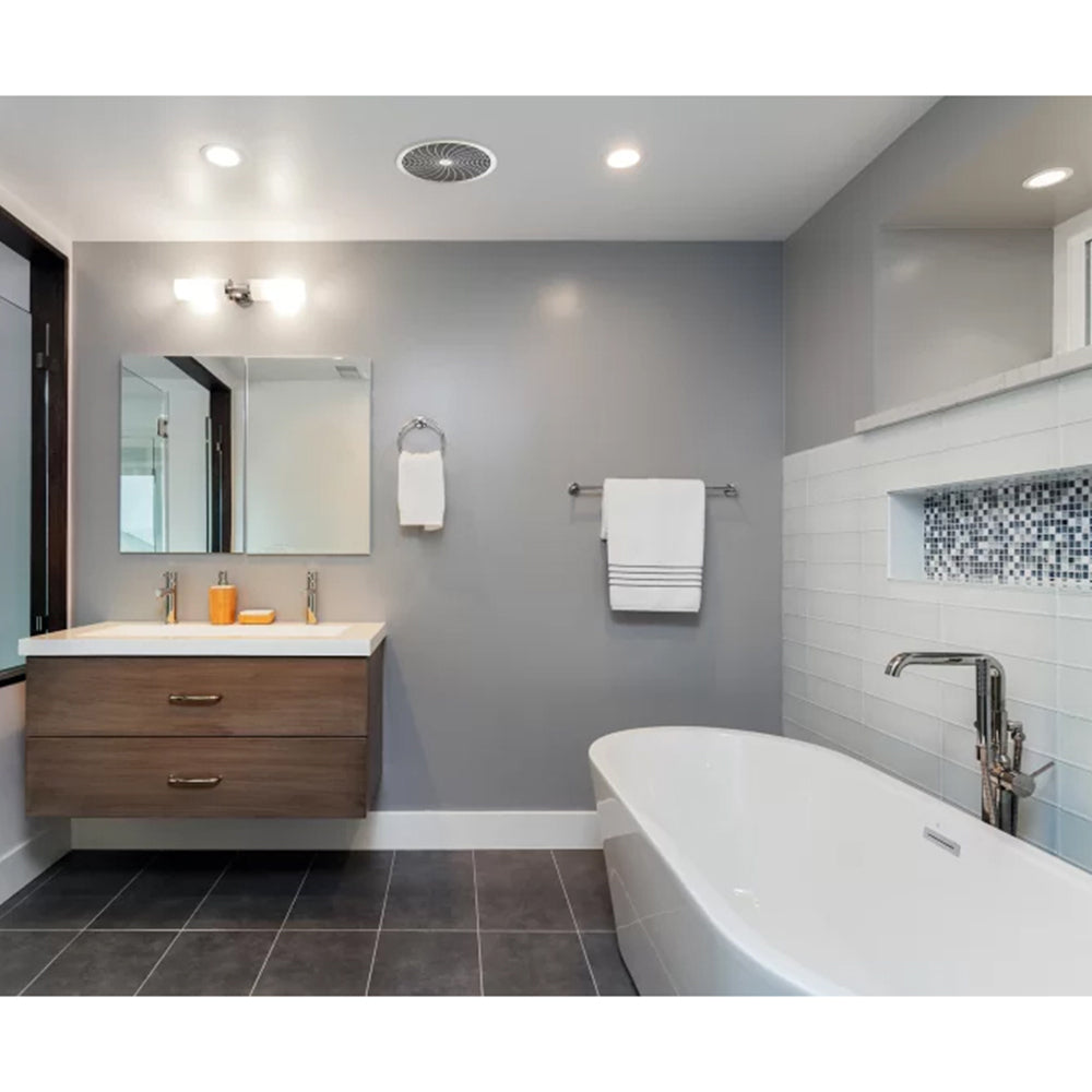 IXL Ventflo Bathroom Ceiling Exhaust Fan 250mm - White