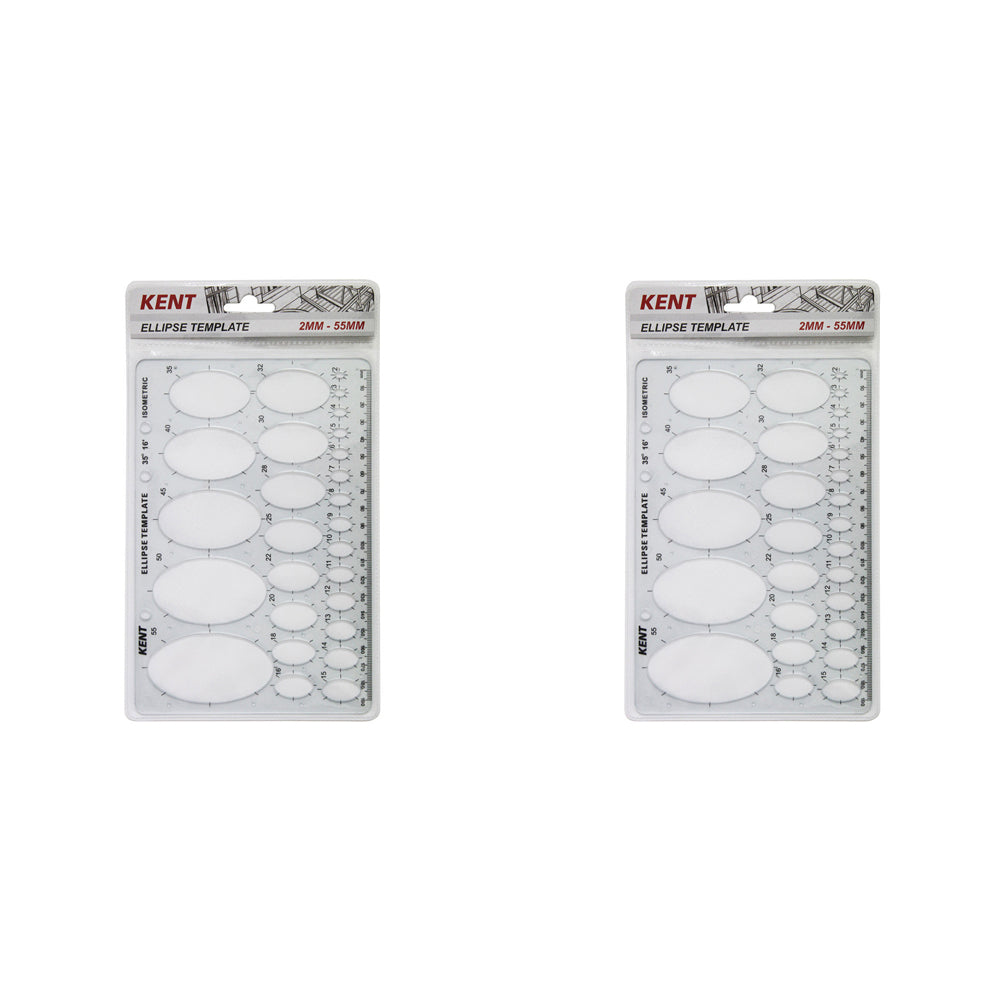 2PK Kent Template Ellipse Home/School stationery Drawing/Design