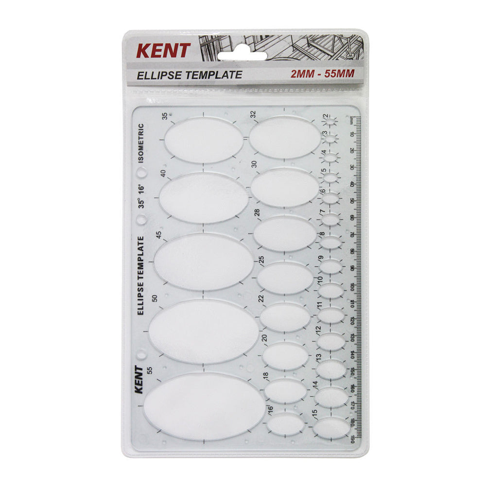 2PK Kent Template Ellipse Home/School stationery Drawing/Design