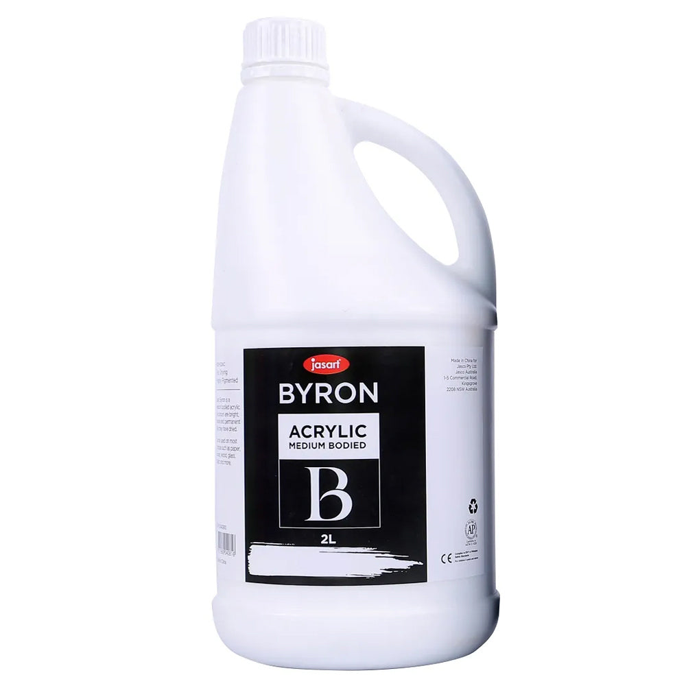 Jasart Byron 2L Acrylic Paint Bottle Medium-Bodied - Violet