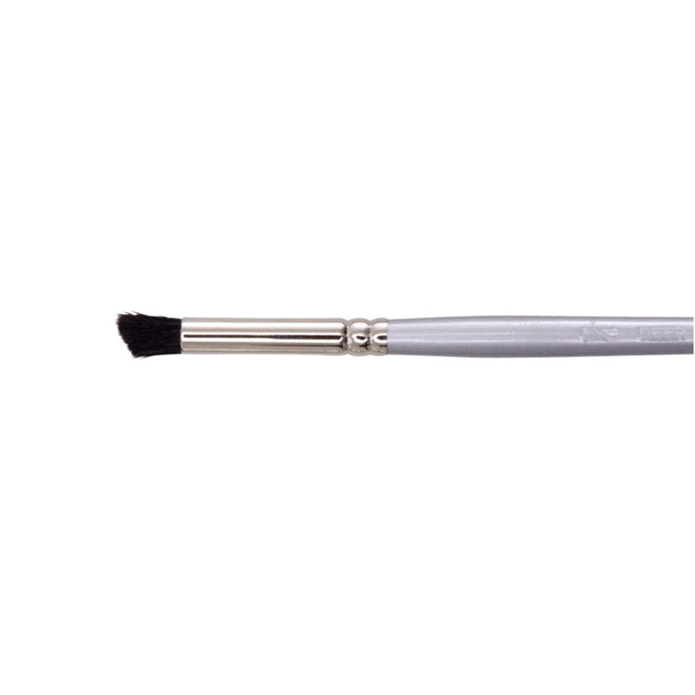 6PK Jasart Ox Hair Deer Foot Watercolour/Oil Brush - Size 1/8