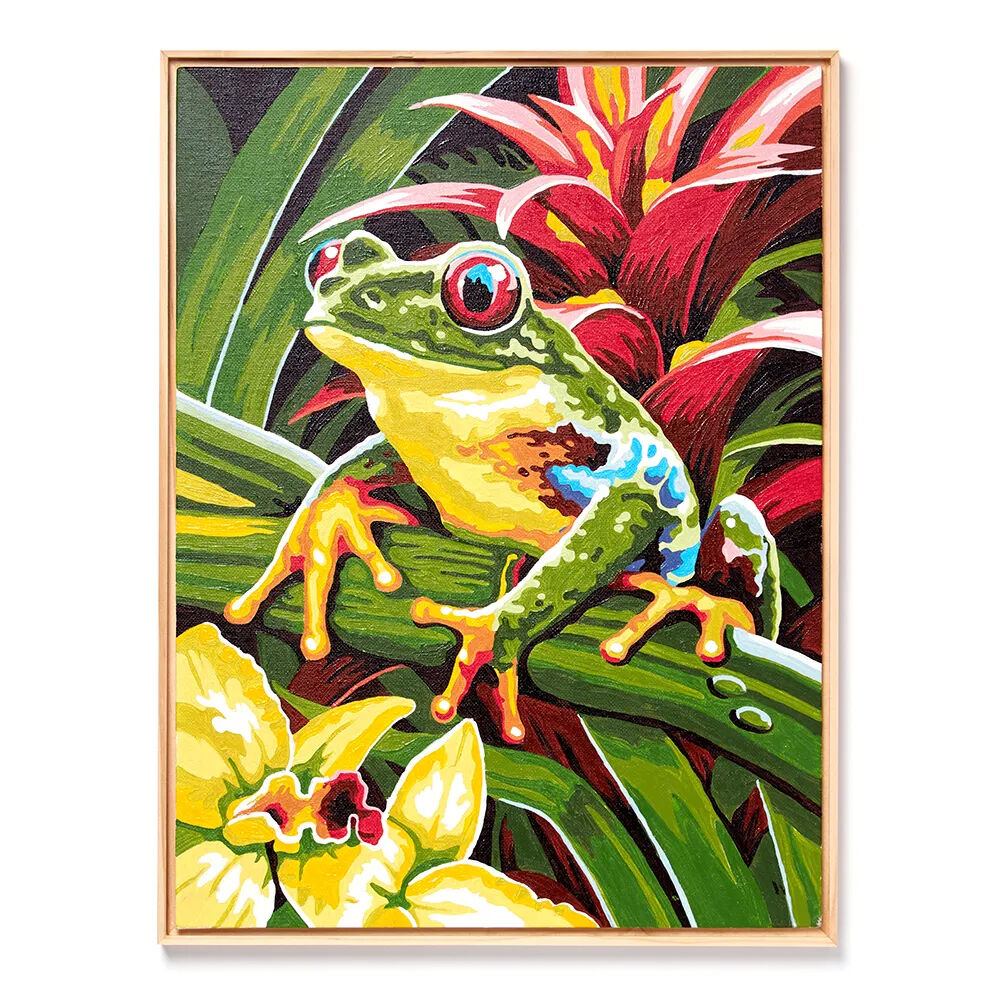 4PK Jasart Canvas Panel 12x16" Wood Floater Frame - Natural