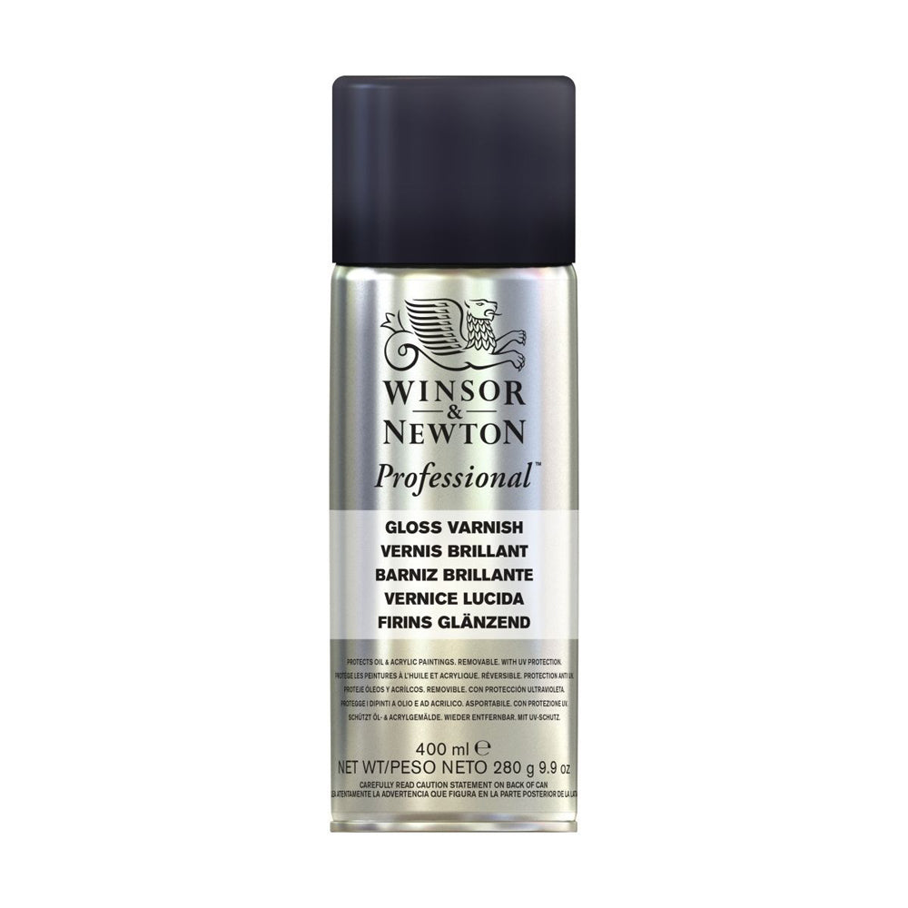 Winsor & Newton 400ml Professional Aerosol Varnish - Gloss