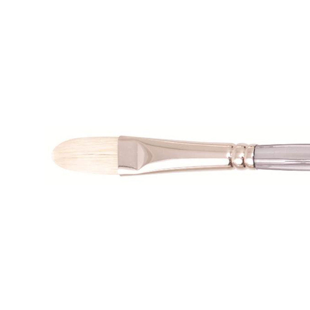Jasart Interlocking Hog Bristle Filbert Brush - Size 8