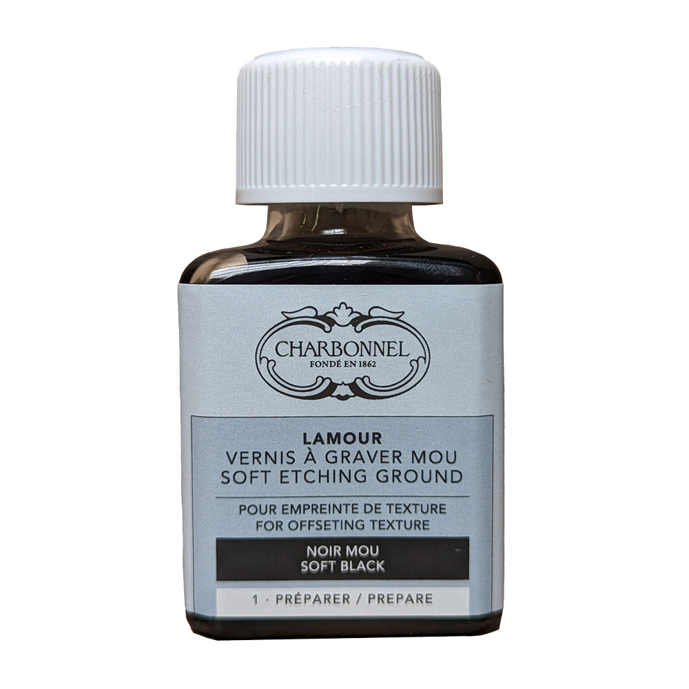 Charbonnel Lamour Soft Black Etching Ground - 20ml