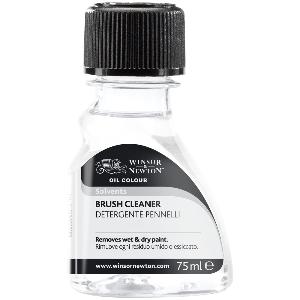 Winsor & Newton 75ml Brush Liquid Cleaner Oil/Acrylic Paint Remover