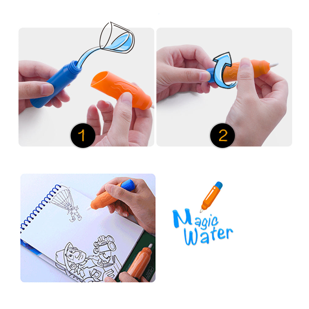 Jarmelo Magic Water Colouring Pad - Animal Kingdom