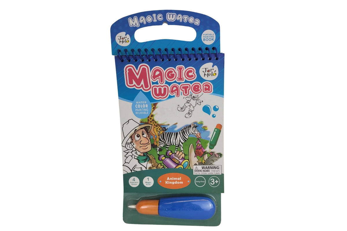 Jarmelo Magic Water Colouring Pad - Animal Kingdom