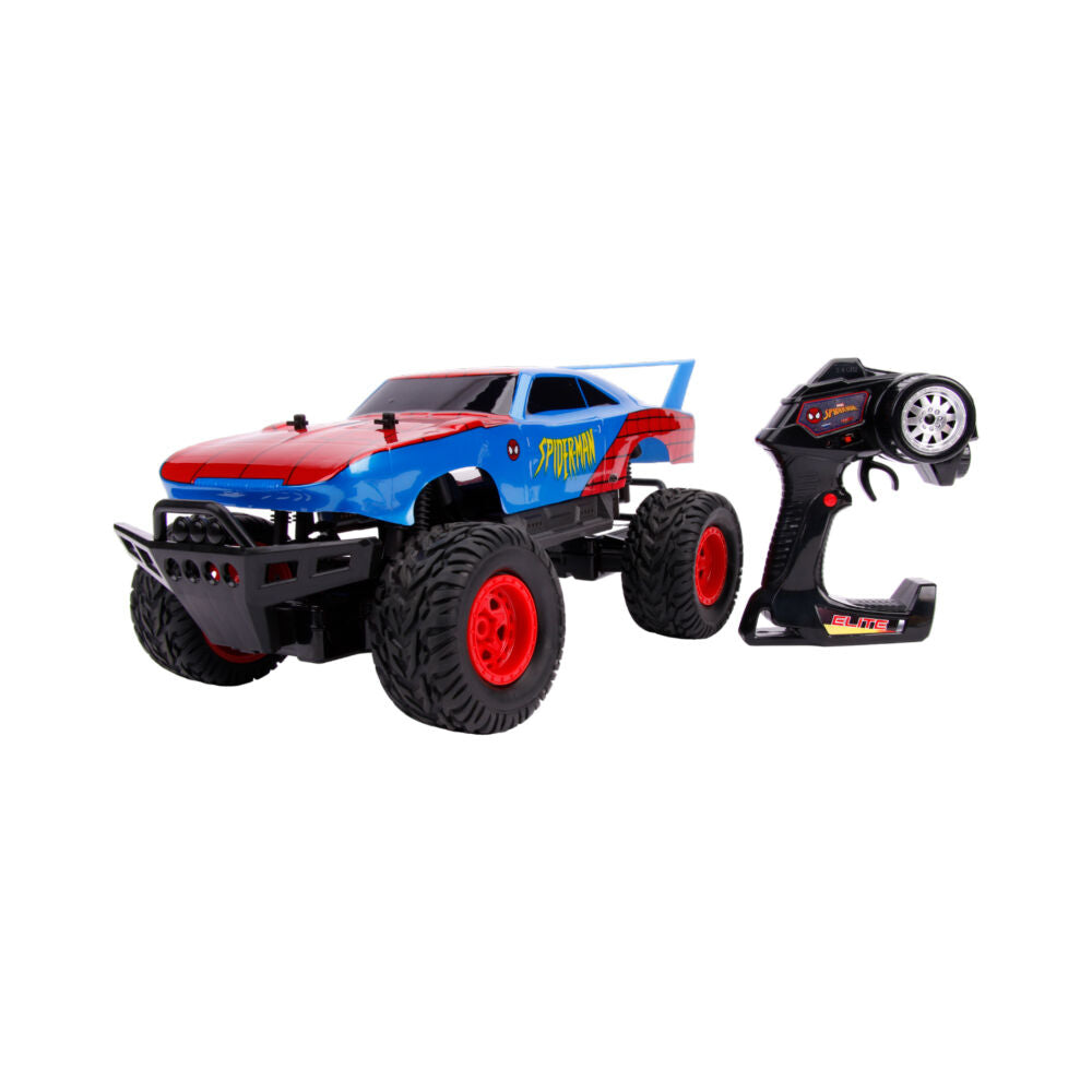 Hollywood Rides 1:12 RC Truck Dodge Charger Daytona Spider-Man