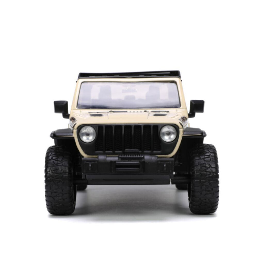 Just Trucks 2020 Jeep Gladiator 1:24 Scale Diecast Vehicle Car Figure Beige
